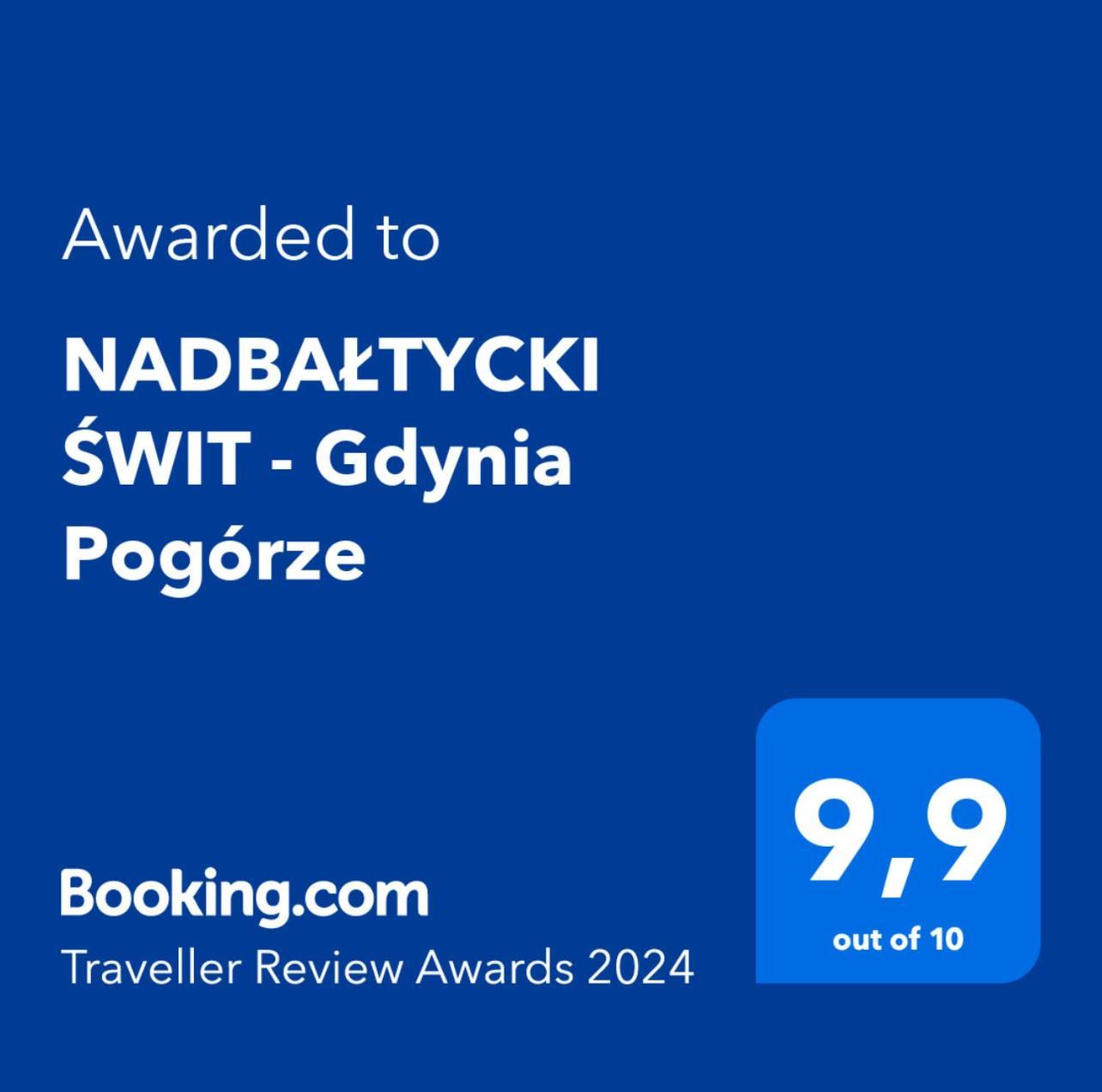 Apartamento Nadbaltycki Swit - Gdynia Pogorze Exterior foto